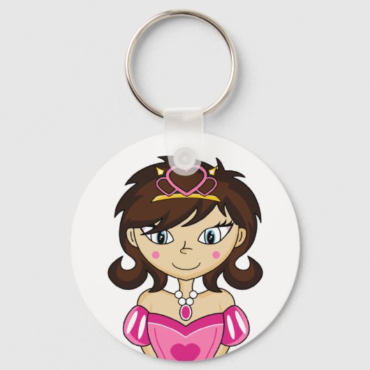 Sleutelhanger Cute Fairy Princess (Voorkant)