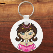 Sleutelhanger Cute Fairy Princess (Voorkant)