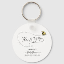 Sleutelhanger Cute Little Bee Baby Shower