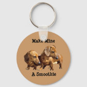 Sleutelhanger Dachshund Smoothies (Voorkant)