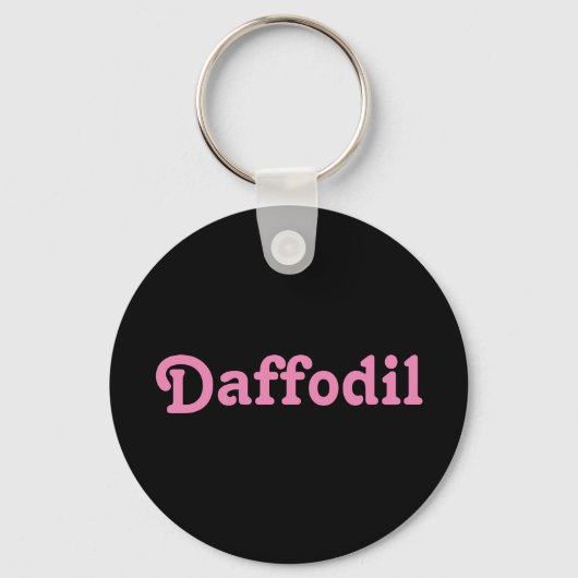 Sleutelhanger Daffodil (Voorkant)