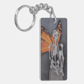 Sleutelhanger Dag van de Doden Monarchvlinder (Voorkant Links)