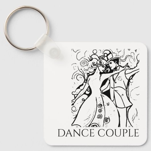 Sleutelhanger Dance Couple (Voorkant)