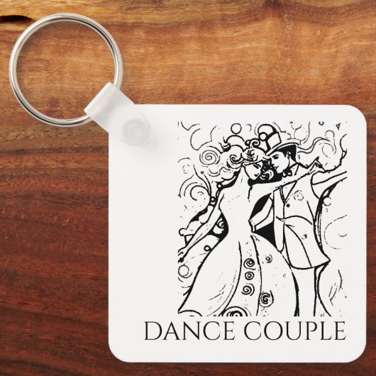 Sleutelhanger Dance Couple (Voorkant)