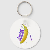 Sleutelhanger - Dansende Bananen - Cirkel (Achterkant)
