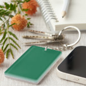 sleutelhanger: DARK GREEN COLOR Sleutelhanger (Voorkant Rechts)