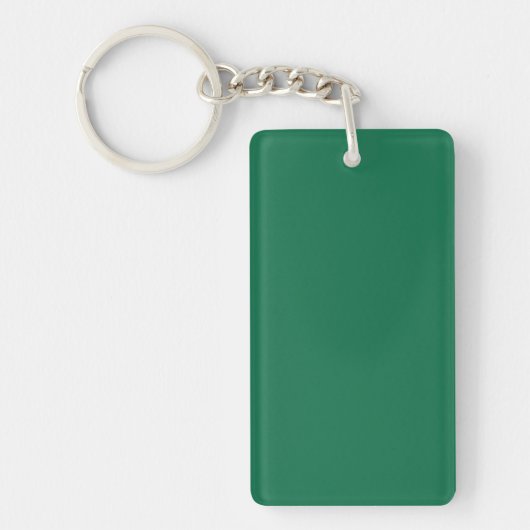 sleutelhanger: DARK GREEN COLOR Sleutelhanger (Voorkant)
