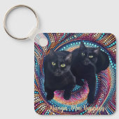 Sleutelhanger De Poezen Miauw (Voorkant)