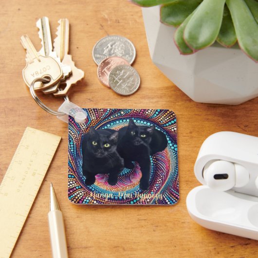 Sleutelhanger De Poezen Miauw (Bureau)
