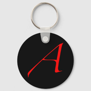 Sleutelhanger de rode van de Atheïst "A"