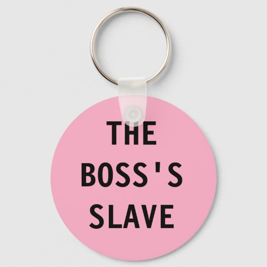 Sleutelhanger De slave van de Bos; (Voorkant)