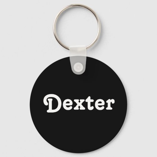 Sleutelhanger Dexter (Voorkant)