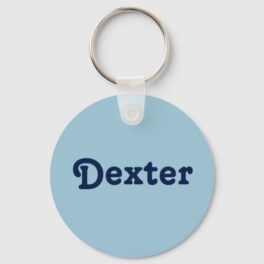Sleutelhanger Dexter (Voorkant)
