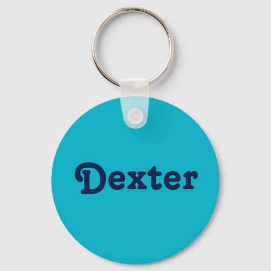 Sleutelhanger Dexter (Voorkant)