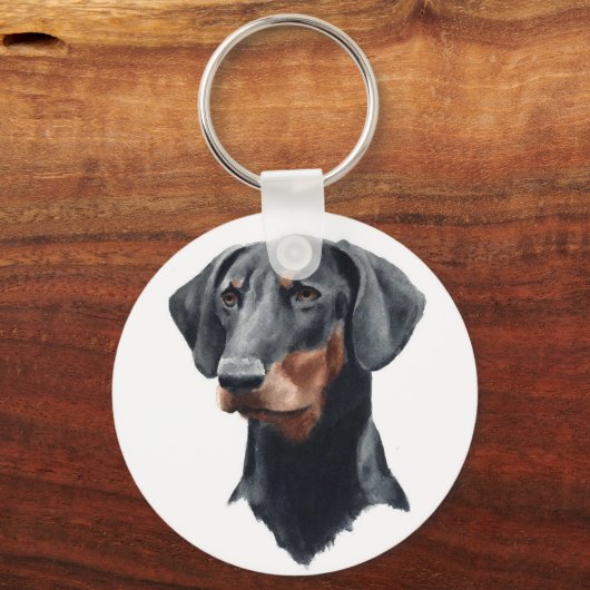 Sleutelhanger Doberman (Voorkant)