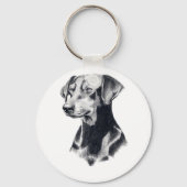 Sleutelhanger Doberman (Voorkant)
