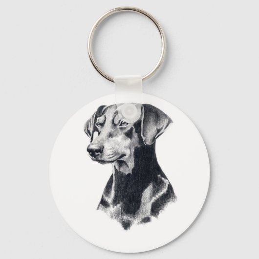 Sleutelhanger Doberman (Voorkant)