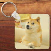 Sleutelhanger Doge Dog Meme Double Sided (Voorkant)