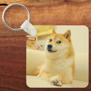 Sleutelhanger Doge Dog Meme Double Sided