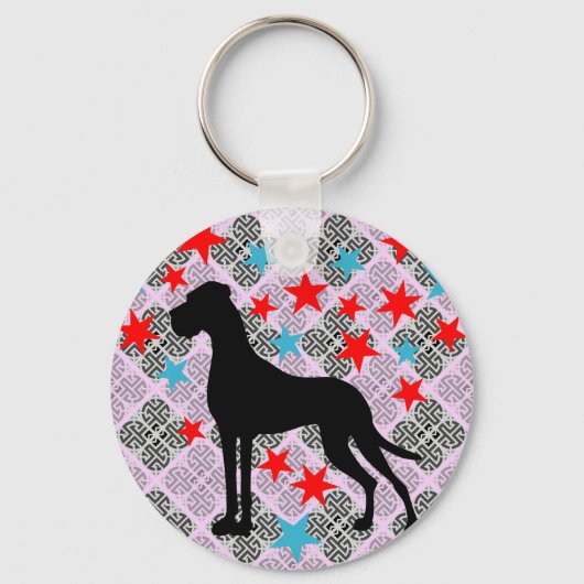 Sleutelhanger Dogge (Voorkant)
