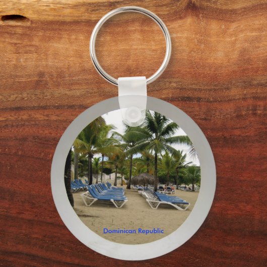 Sleutelhanger Dominicaanse Republiek (Voorkant)