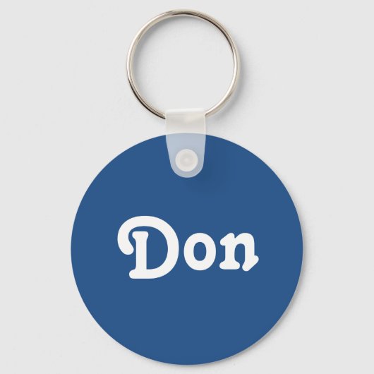 Sleutelhanger Don (Voorkant)