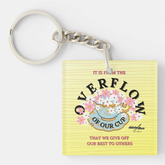 Sleutelhanger door Adiela Akoo (voorkant)