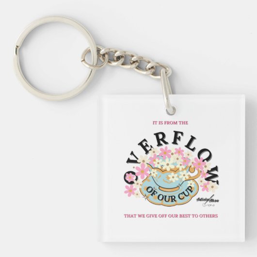 Sleutelhanger door Adiela Akoo (voorkant)