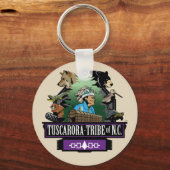 ~Sleutelhanger door ~Tuscarora Tribe of NC ~ Sleutelhanger (Voorkant)