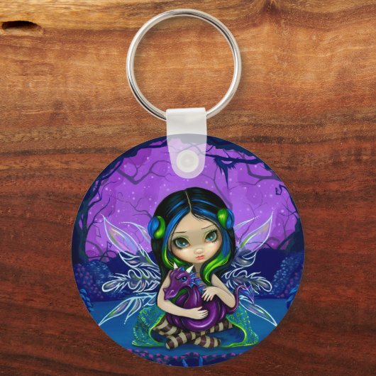 sleutelhanger "Dragonling Garden II" (Voorkant)