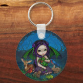sleutelhanger "Dragonling Garden III" (Voorkant)