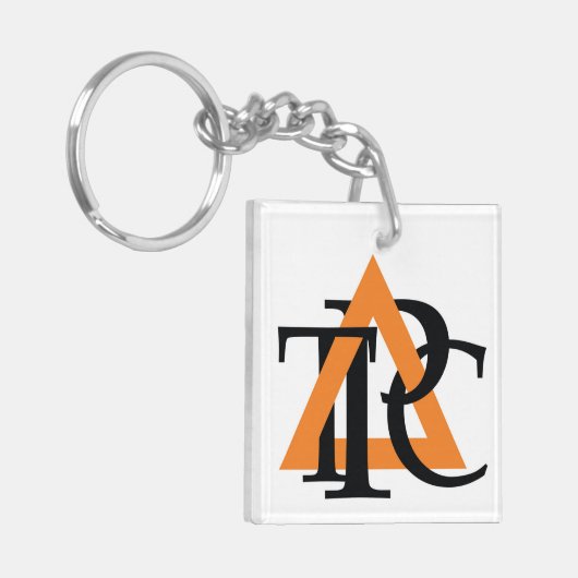 Sleutelhanger driehoek (Voorkant Links)