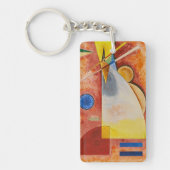 SLEUTELHANGER Dubbelzijdig - Abstracte kunst van K (Voorkant)
