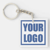 Sleutelhanger dubbelzijdige Sjabloon Logo (Voorkant)