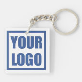 Sleutelhanger dubbelzijdige Sjabloon Logo (Achterkant)