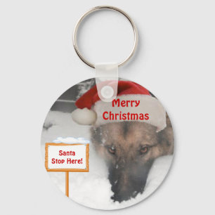 Sleutelhanger Duitse Herdershond Sinterklaas Stop