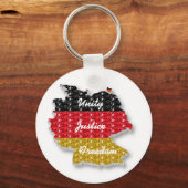 Sleutelhanger Duitse Vlaggenrechtspleging Vrijheid (Voorkant)