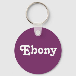 Sleutelhanger Ebony