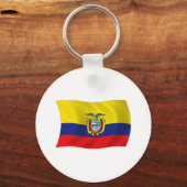 Sleutelhanger Ecuador-vlag (Voorkant)