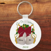 Sleutelhanger eerste kerstbruiloft (Voorkant)