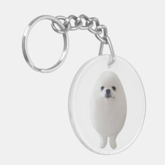 Sleutelhanger Egg Dog Meme (Voorkant Links)