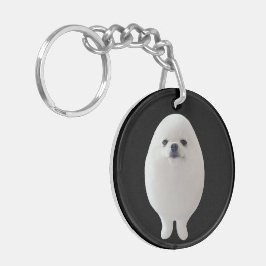 Sleutelhanger Egg Dog Meme (Voorkant Links)