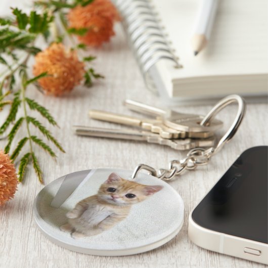 Sleutelhanger El Gato Cat Meme (Voorkant Rechts)