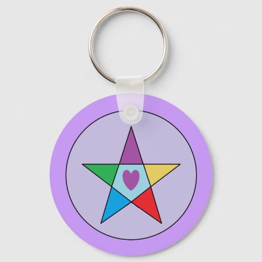 Sleutelhanger elementaire liefde (Voorkant)