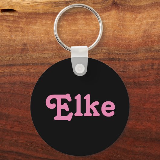 Sleutelhanger Elke (Voorkant)