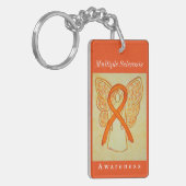 Sleutelhanger engel Multipele Sclerose bewustzijns (Voorkant Links)