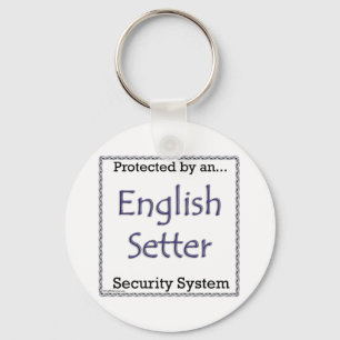 Sleutelhanger Engels Setter Security System