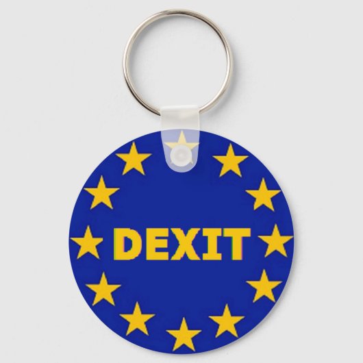Sleutelhanger EU Dexit (Voorkant)