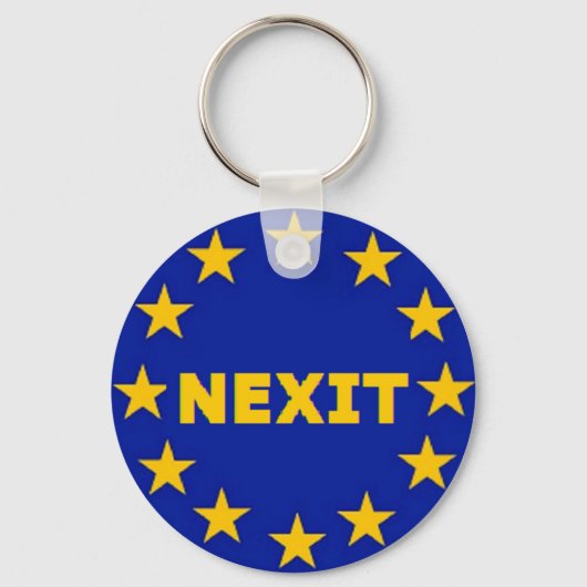 Sleutelhanger EU Nexit (Voorkant)