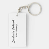 Sleutelhanger experimenteel onderwerp (achterkant)